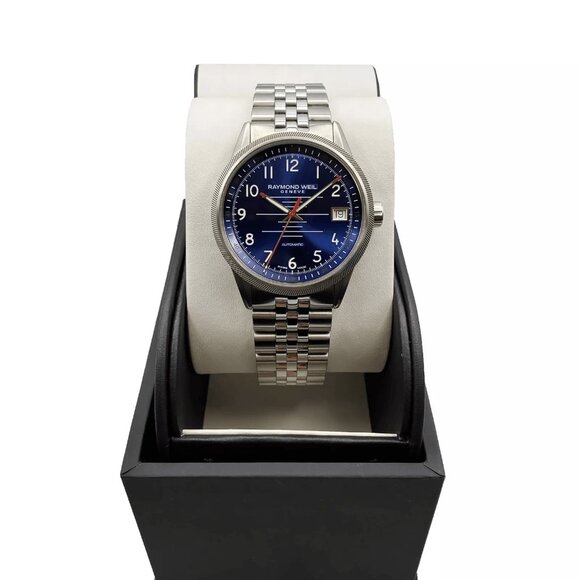 Raymond Weil Blue Gemstone Dial Automatic Men Watch